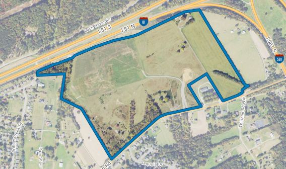 aerial of wood haven technology park 