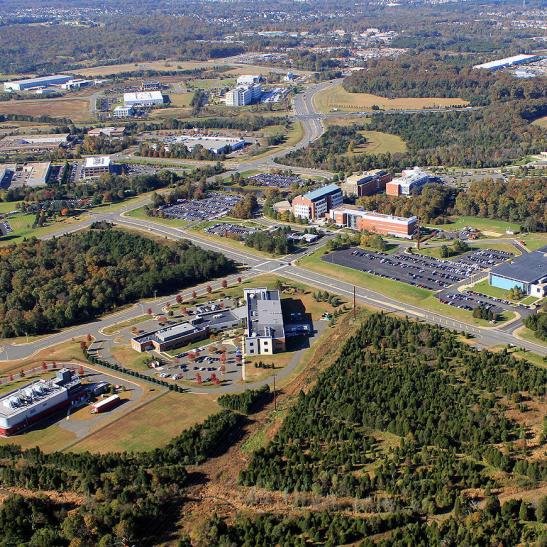 Aerial photo of Prince William County