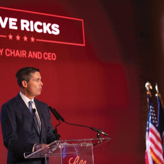 Photo of the Eli Lilly Announcement 