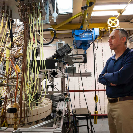 Photo of a man at the Hypersonics Research Conference 