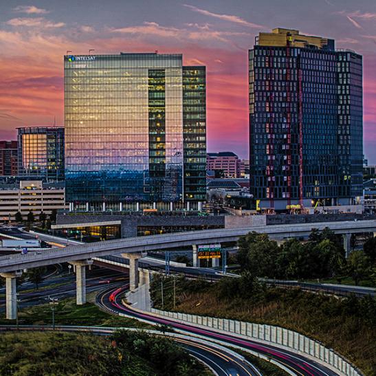 Tysons skyline