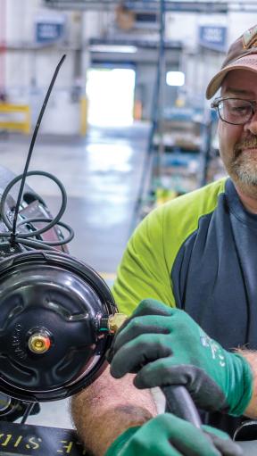 Volvo Trucks Worker