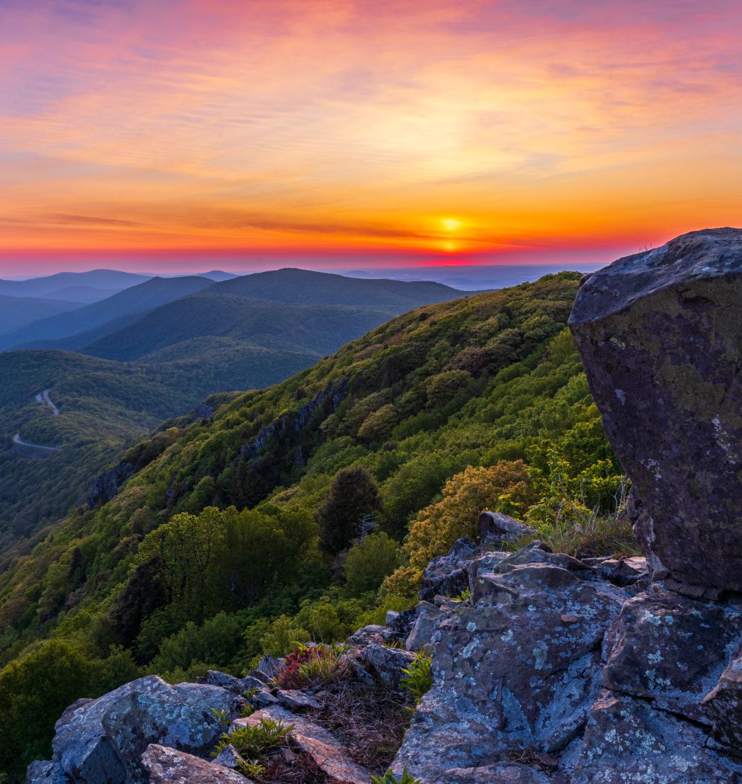 Photo of a sunset