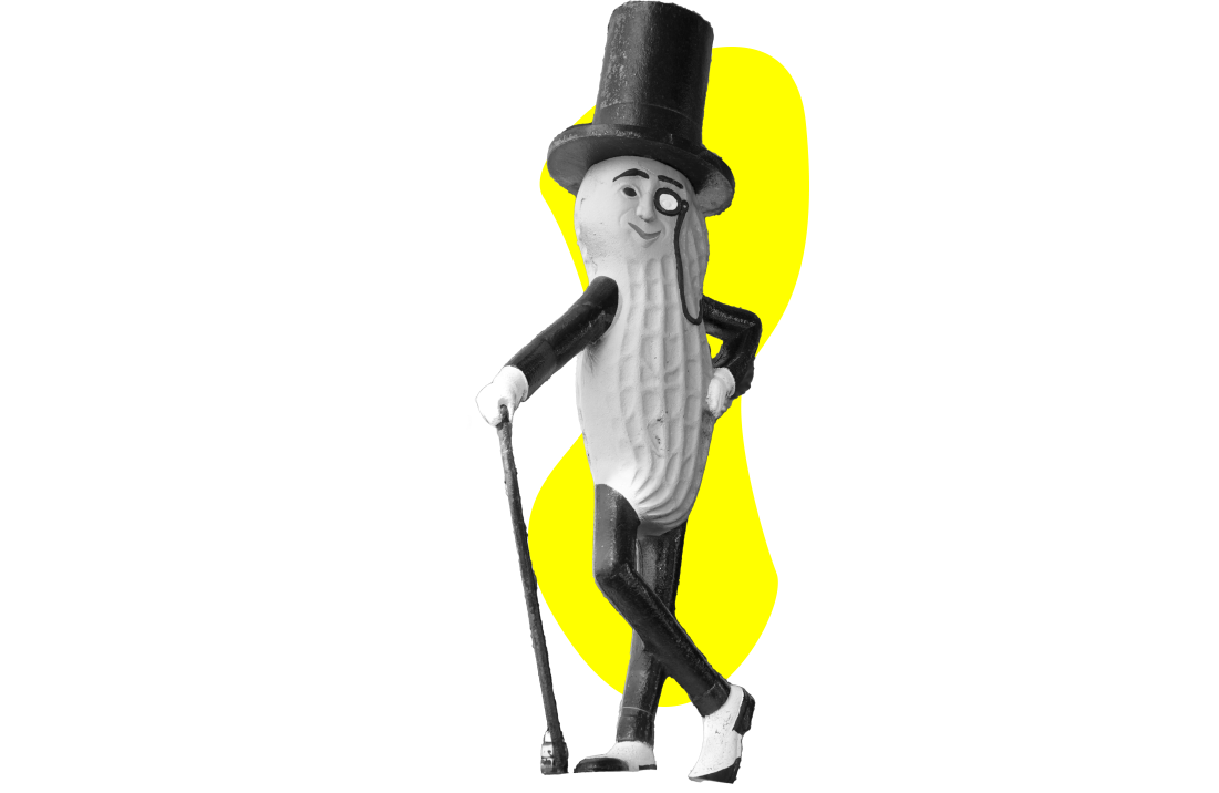 Illustration of Mr. Peanut