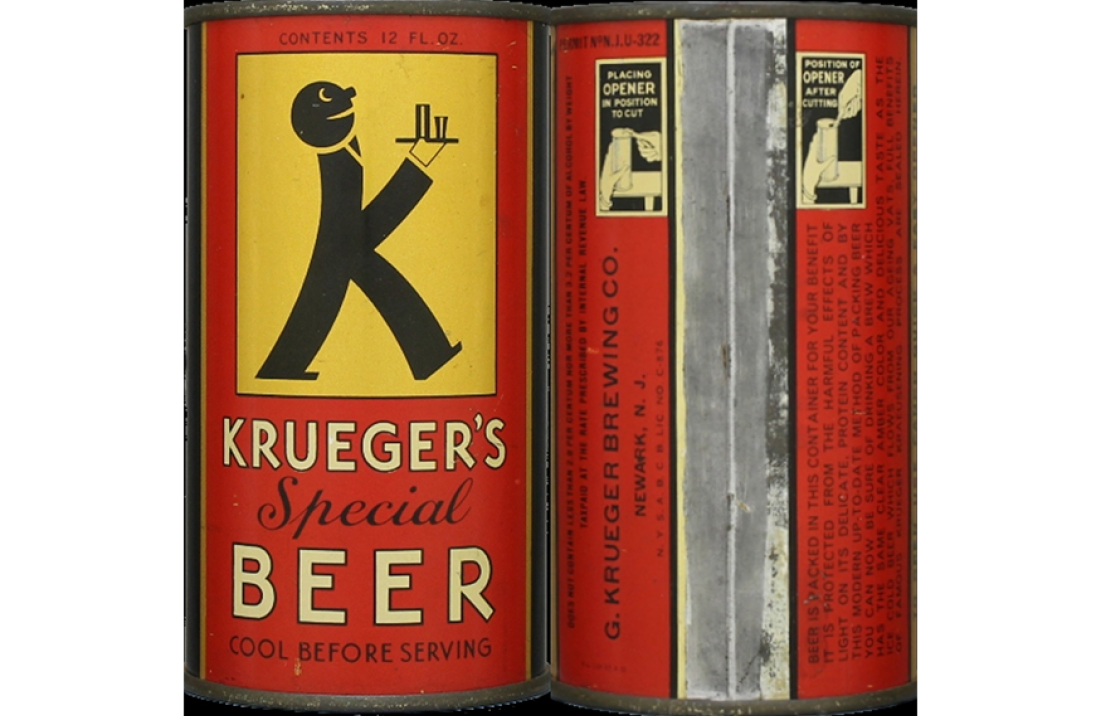 Oringal Krueger's beer can
