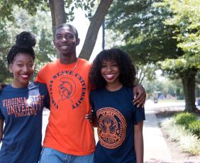 Virginia State University students