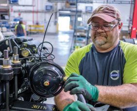 Volvo Trucks Worker