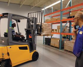 Logistics Training at Paul D. Camp Community College