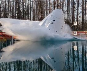 SpaceX Capsule Testing NASA Langley