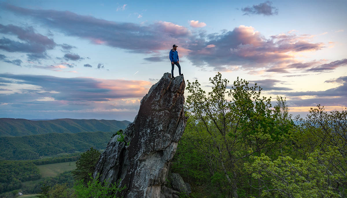 Dragon’s Tooth Trail, Catawba