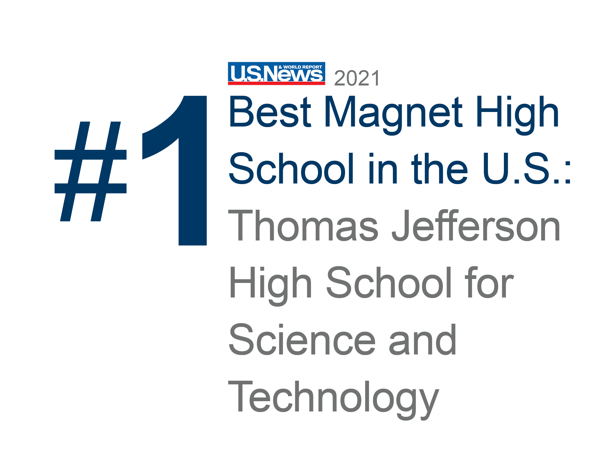 USNews_#1_2021_Best Magnet High School
